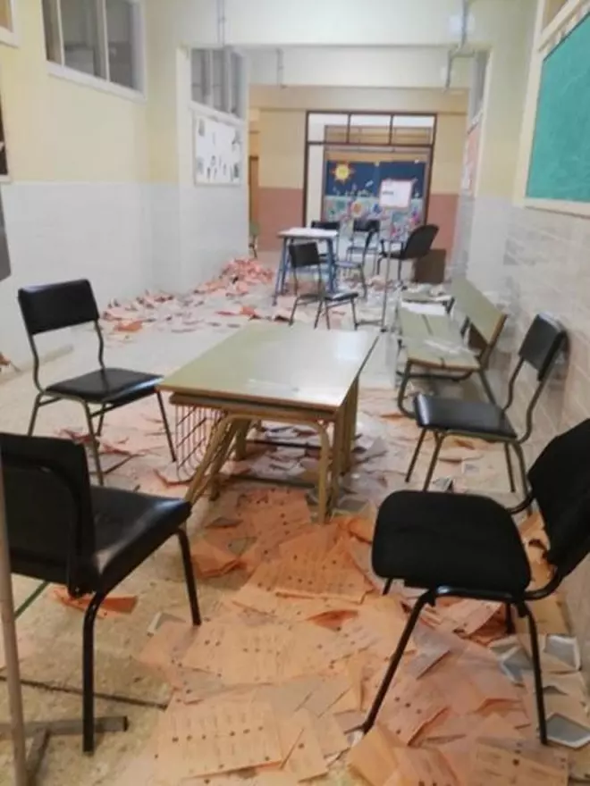 Las incidencias en los colegios electorales de Gran Canaria