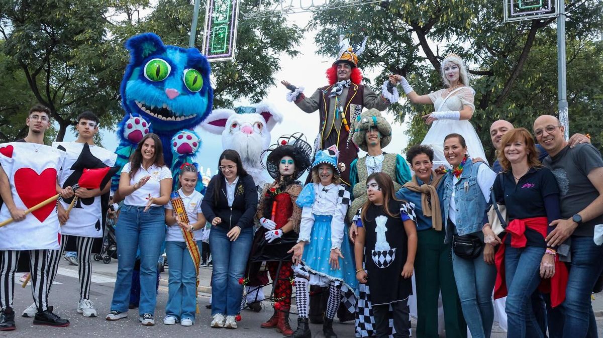 Un momento del estreno de la Crida infantil.