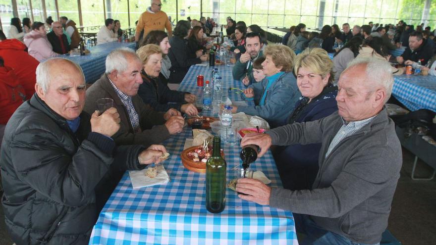 El pulpo fue el plato estrella del menú.