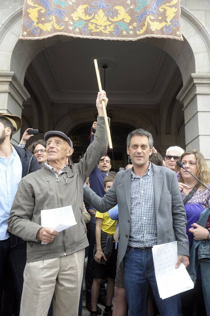 Acto popular en María Pita