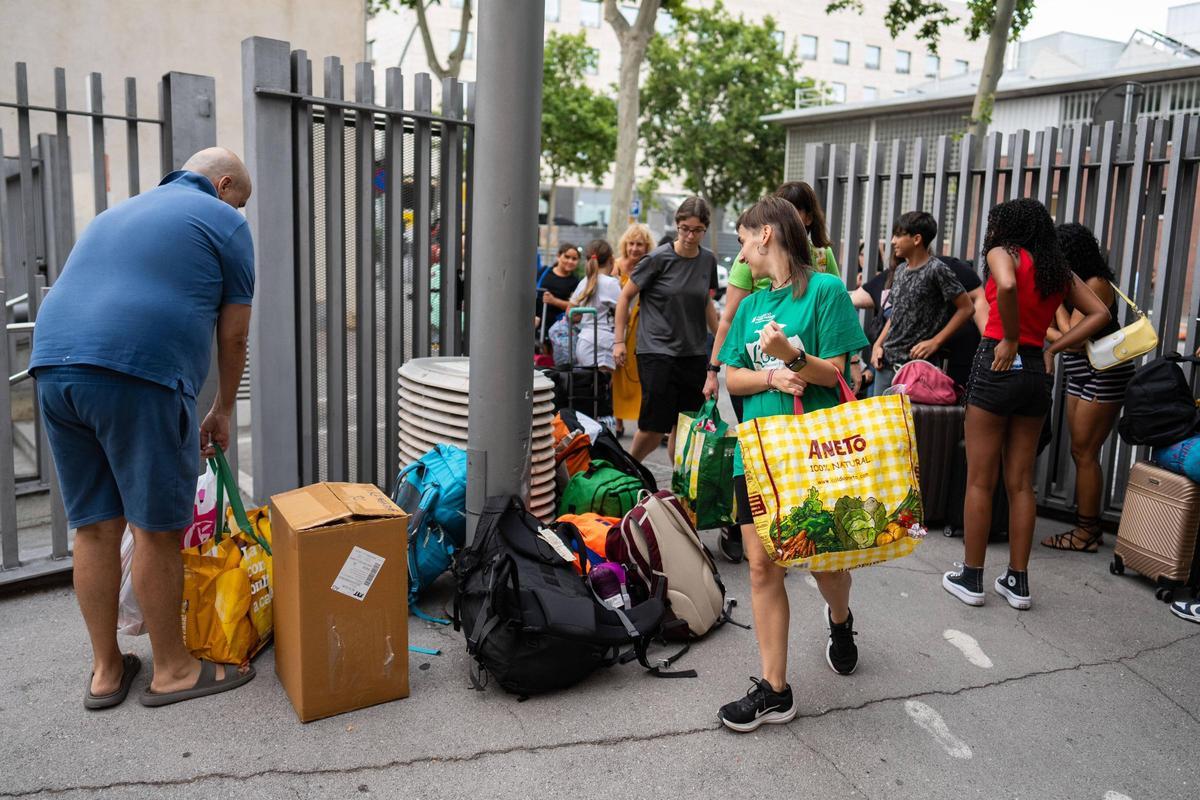 Ambiente previo a unas colonias.
