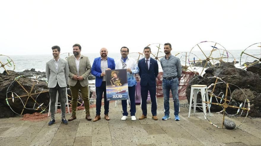 La presentación de las Fiestas de Julio en Puerto de la Cruz