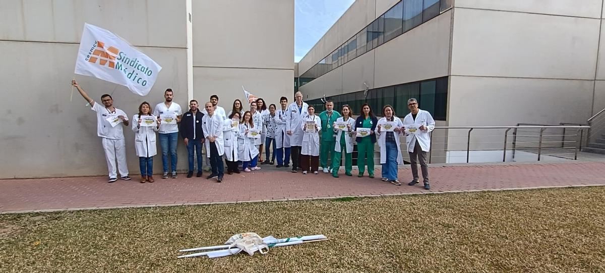 La nueva huelga de médicos en la provincia de Alicante. Hospital del Torrevieja