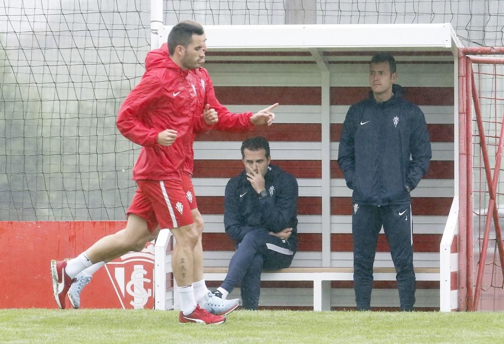 Entrenamiento del Sporting