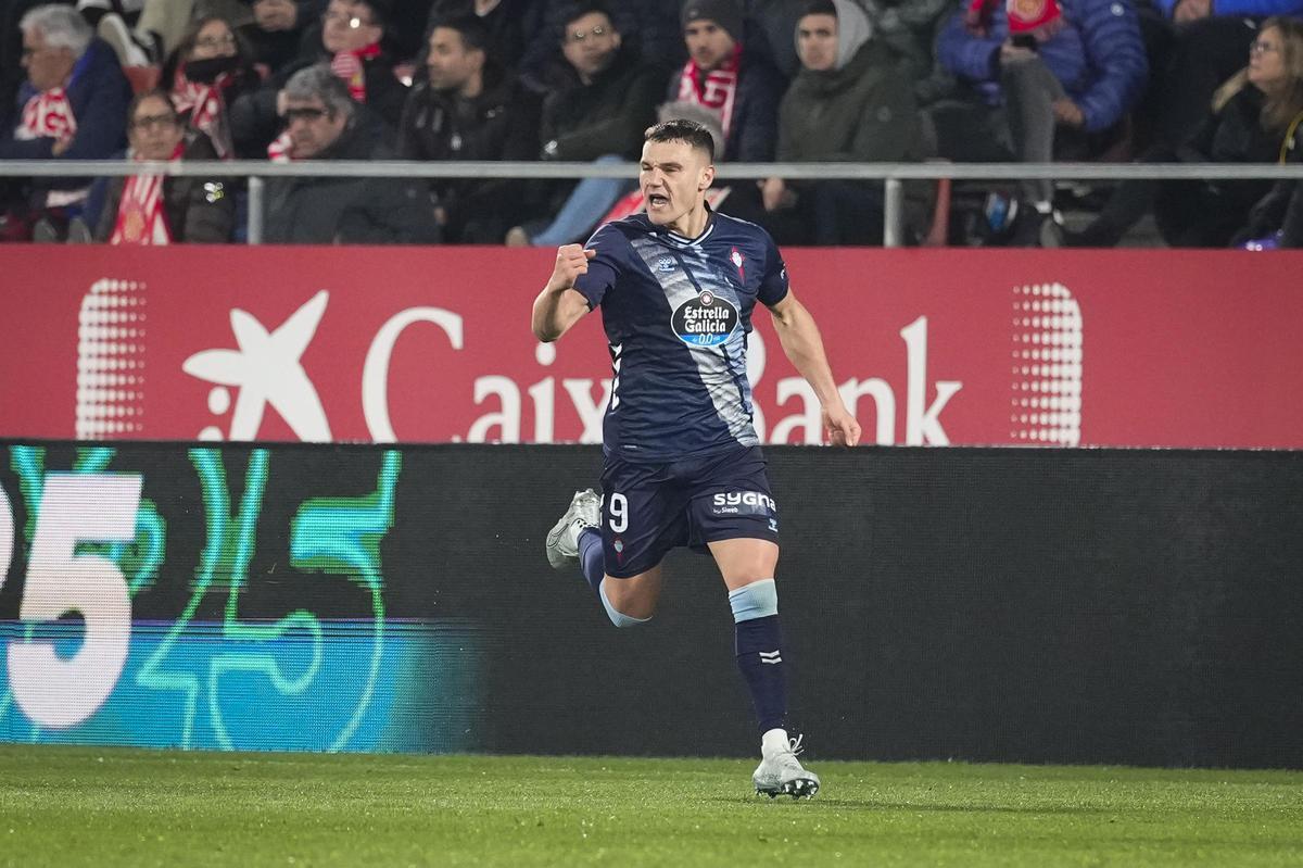 El Celta remonta en Girona y consolida la sexta posición.