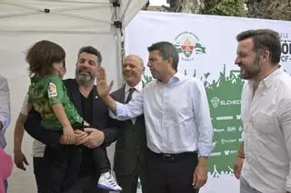 La afición del Elche celebra el centenario con Bragarnik como invitado