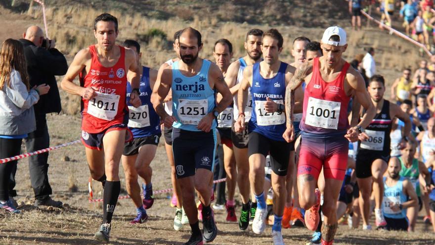 Miembros del Club Atletismo Cártama Trail, durante una prueba.