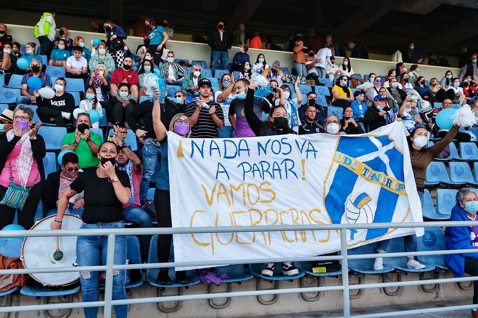 Partido futbol UDG Tenerife-Sevilla de Primera Iberdrola liga femenina