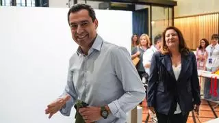 El PP gana por primera vez unas europeas en Andalucía y Moreno encadena su cuarta victoria