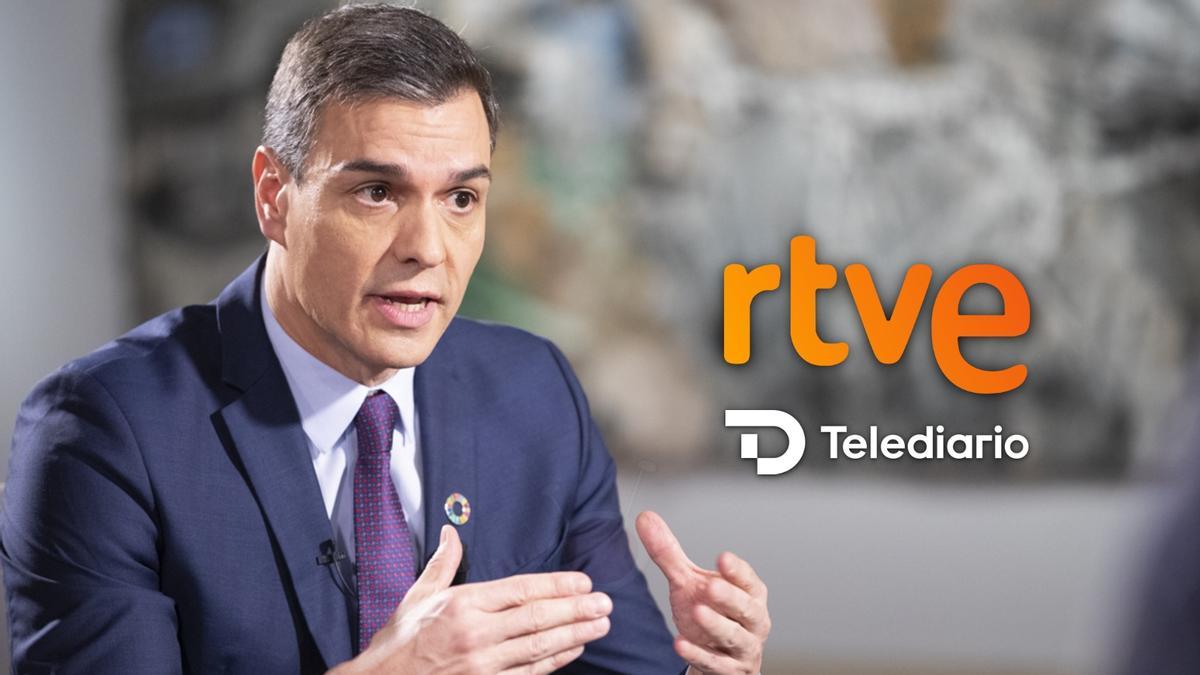 Pedro Sánchez torna a TVE: serà entrevistat dilluns al ‘Telediario 2’