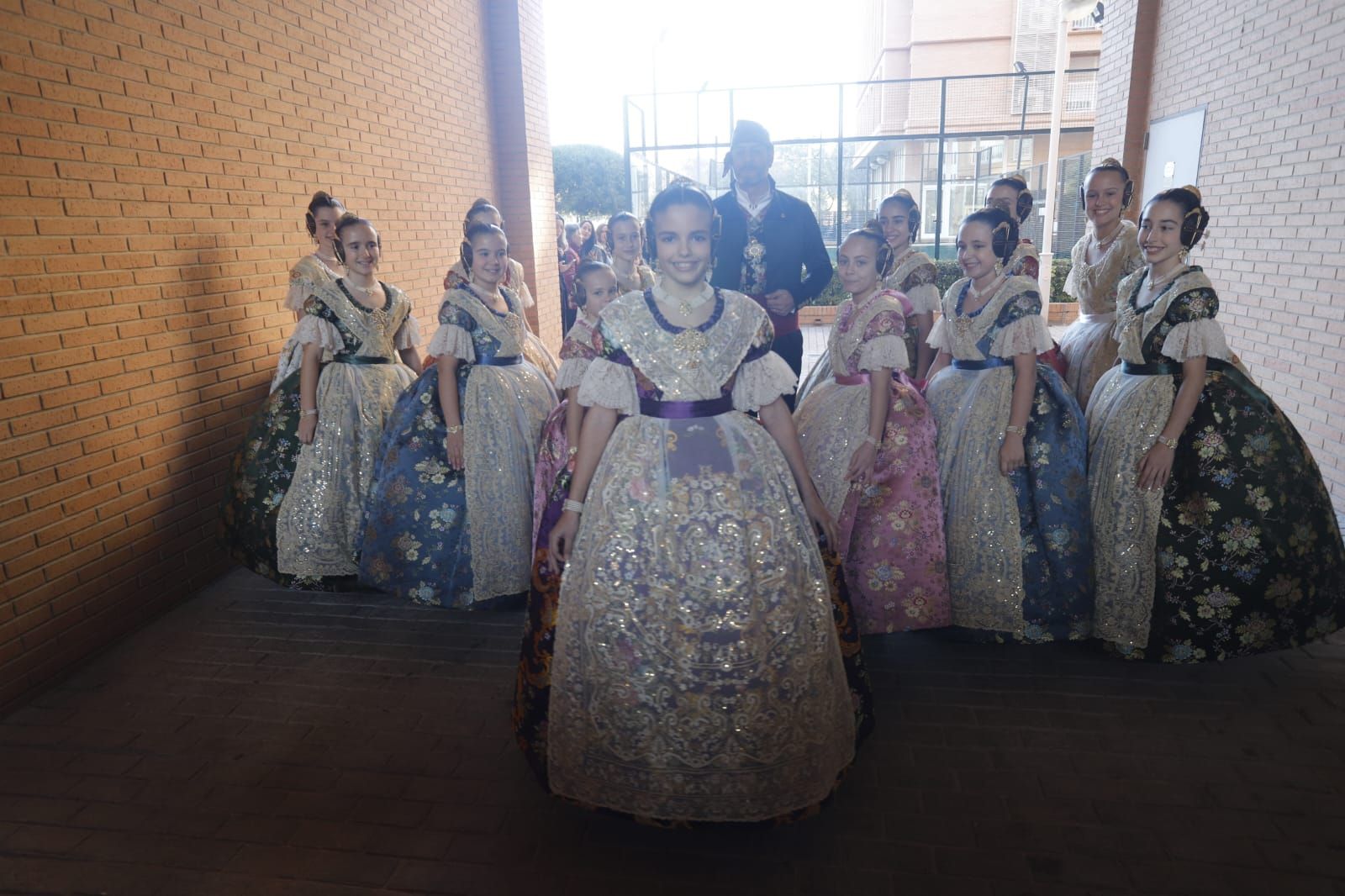 El espolín de Paula Nieto, Fallera Mayor Infantil