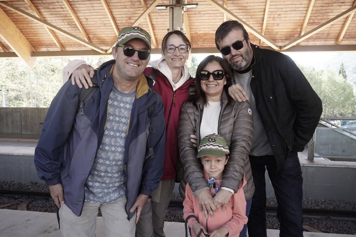 Els barcelonins van pujar a passar el matí a Montserrat