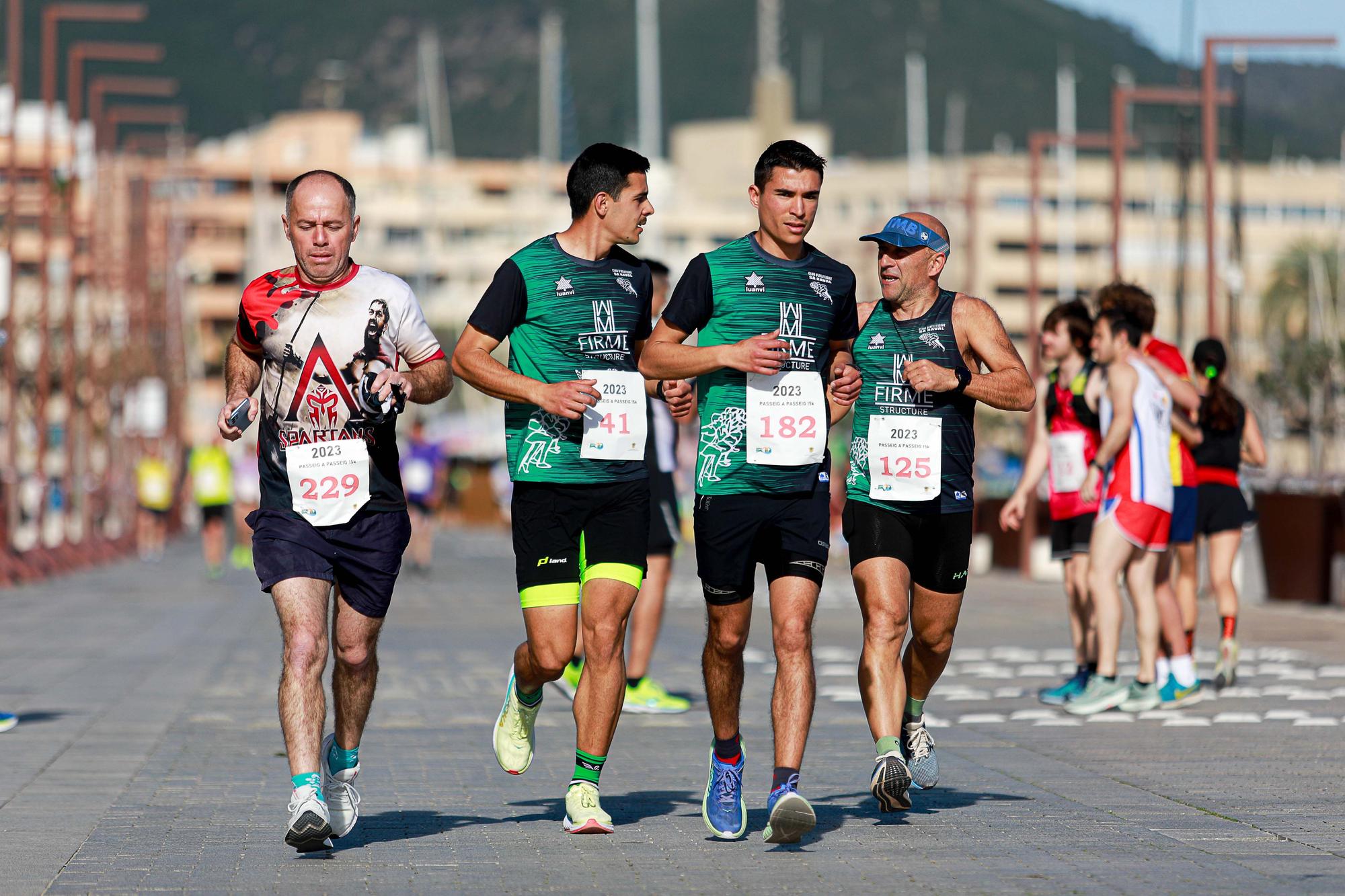 Galería de imágenes de la cursa de atletismo Passeig a Passeig