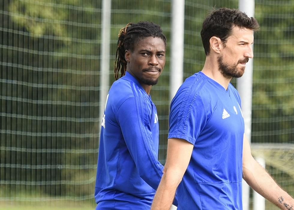 Entrenamiento del Oviedo