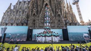 El Tour parla català per al món des de la Sagrada Família