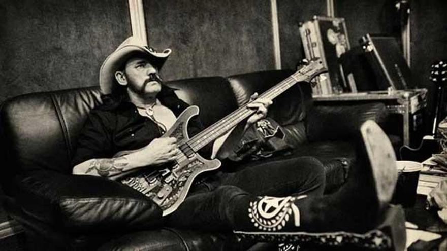 Lemmy kilmister en una de las imágenes captadas por Pep Bonet