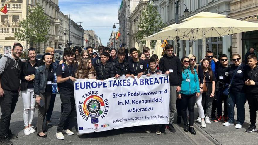 L’institut Guillem Catà finalitza tres anys d’intercanvis Erasmus a l’entorn de l’efecte hivernacle