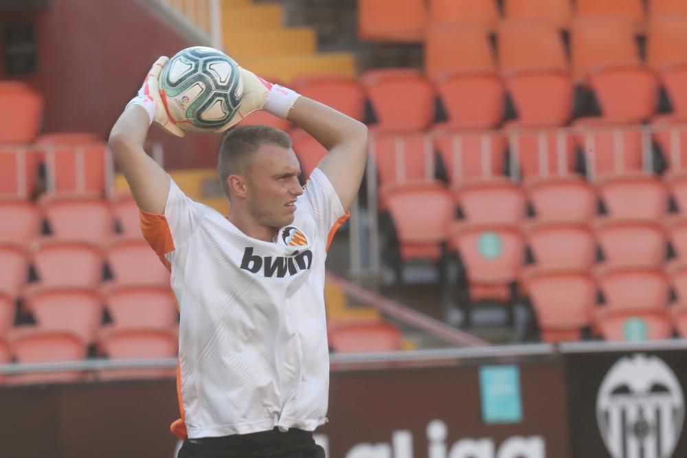 Las imágenes del Valencia CF - Valladolid