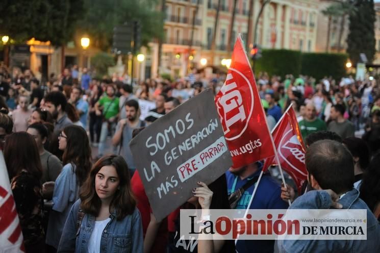 Manifestación contra la LOMCE en Murcia