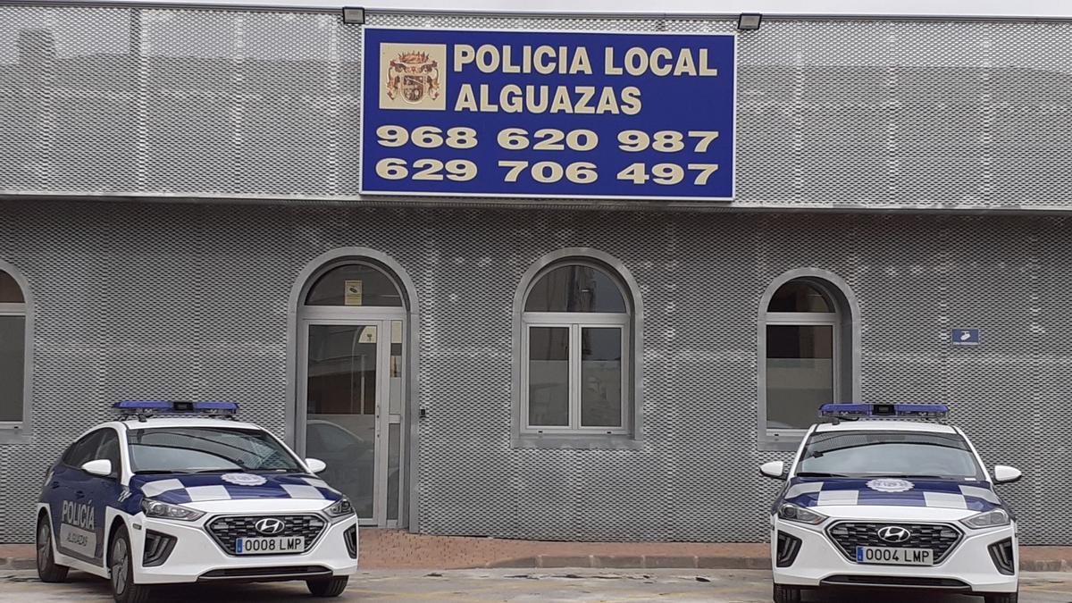 Vehículos de la Policía Local de Alguazas.