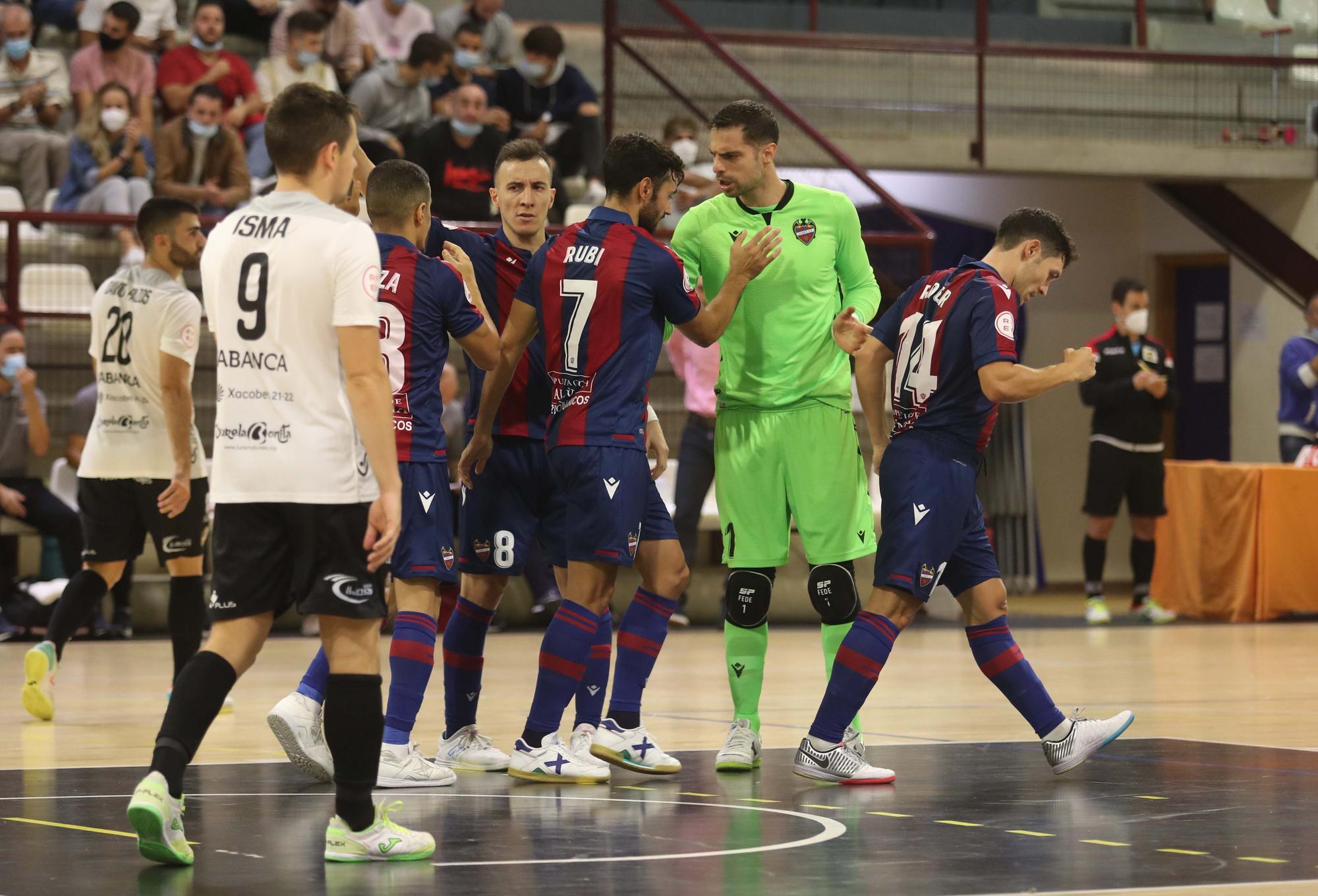 Levante UD FS - Burela FS (5-3) jornada 4 LNFS