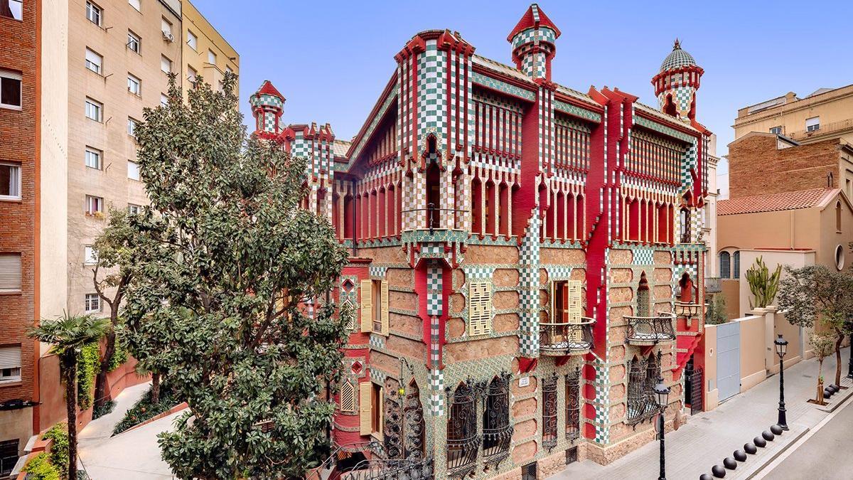 La Casa Vicens de Gaudí, una residencia de veraneo en plena Gràcia