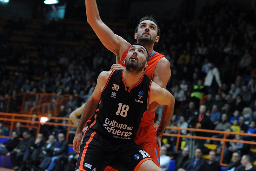 Las mejores imágenes del partido del Valencia Basket