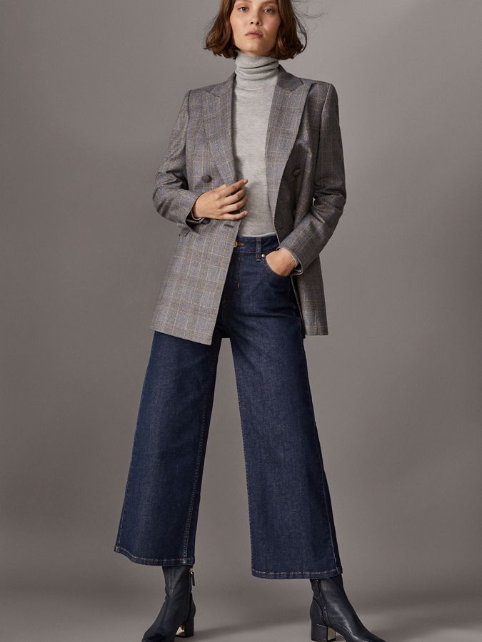 El más elegante: vaquero 'culotte'