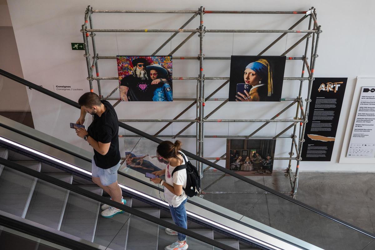 Exposición de TVBoy en el Disseny Hub de Barcelona