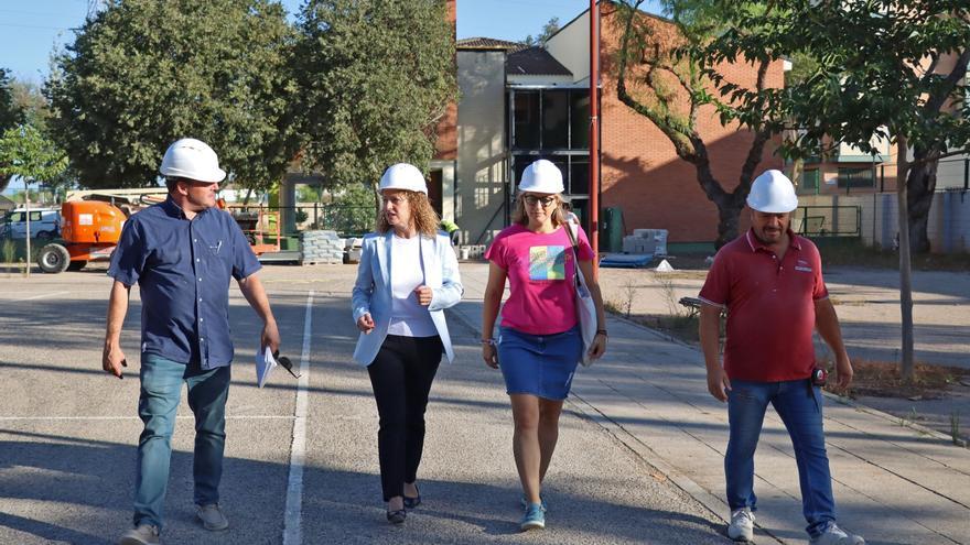 Xirivella agiliza las obras del colegio Ramón y Cajal para garantizar el inicio de curso