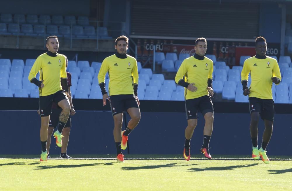 Últimos preparativos de los celestes antes del arranque liguero. Eduardo Berizzo pone fin a la pretemporada en Balaídos con un entrenamiento a puerta cerrada.