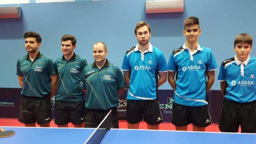 Primera derrota del equipo masculino del Asssa Alicante