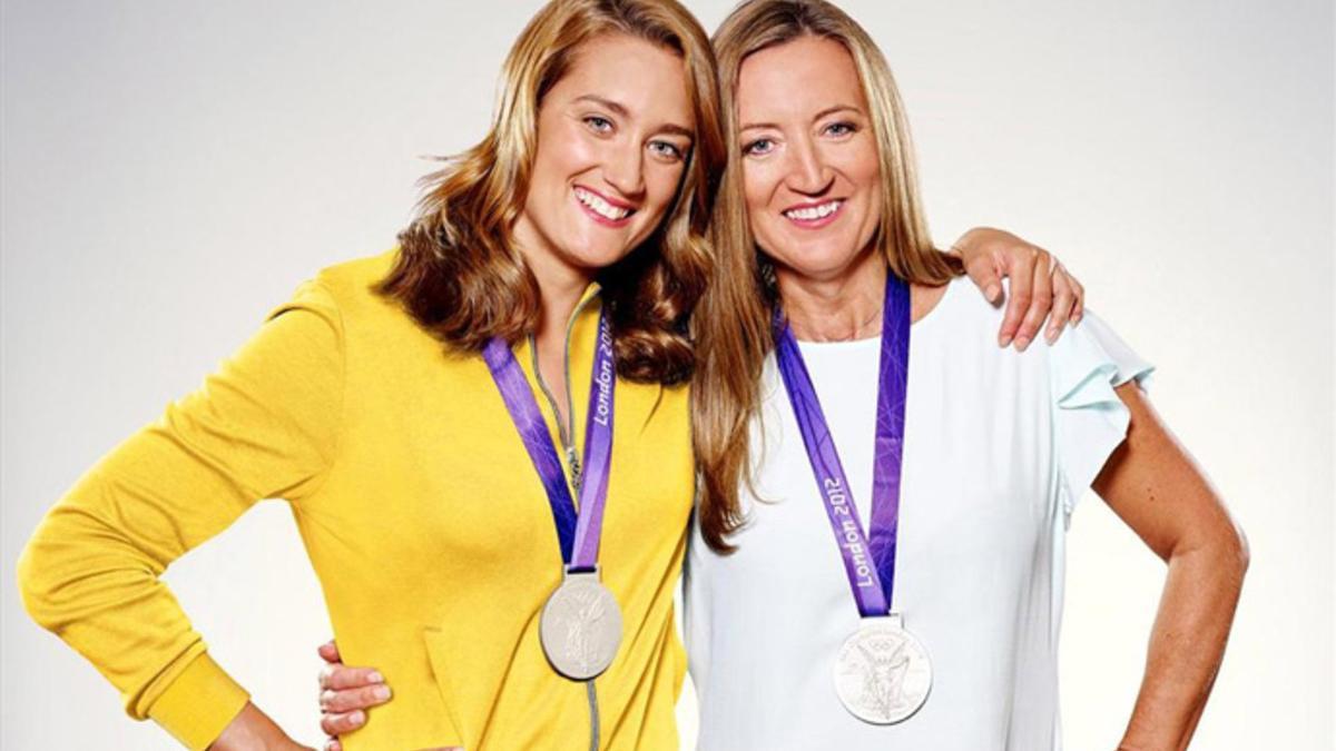 Mireia Belmonte, junto a su madre, protagonista del Sport&amp;Style