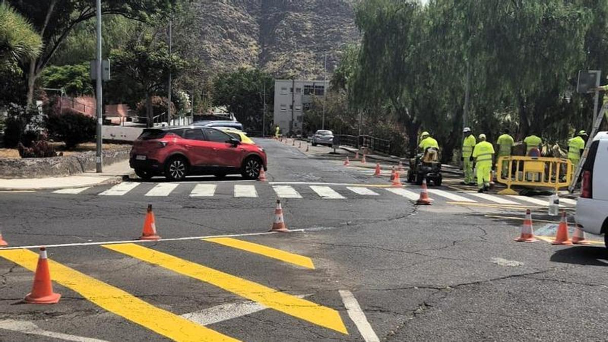 Nuevas plazas de aparcamiento en el barrio de La Salud.