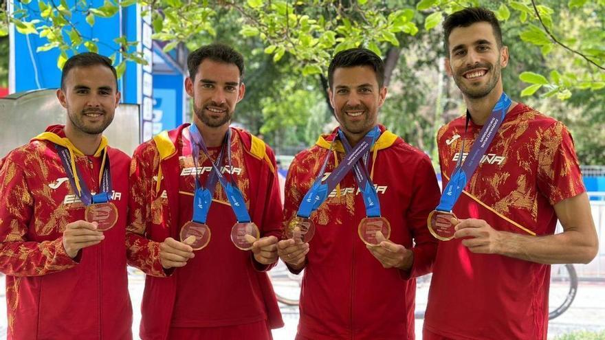 Marc Tur logra el oro con España en el Europeo de 35 km de Podebrady