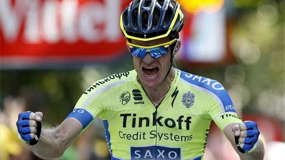 Michael Rogers se lleva la 16ª etapa del Tour de Francia.