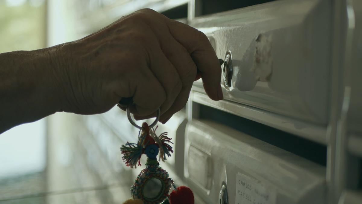 Plano detalle de una escena del corto 'La Llave'.