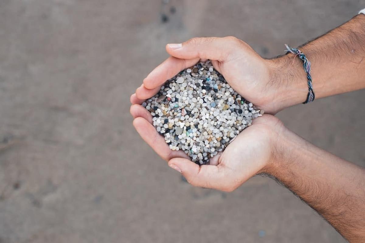 Recogen 800.000 pellets de plástico en dos horas en la playa de La Pineda (Alicante)