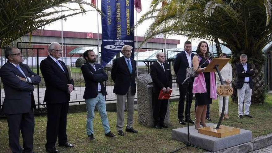 Entrega del premio periodístico a Ramón Vilar. // Bernabé/Javier Lalín