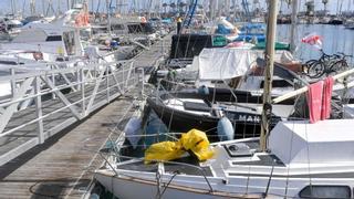 El Puerto de Las Palmas desaloja parte del Muelle Deportivo para sustituir dos pantalanes