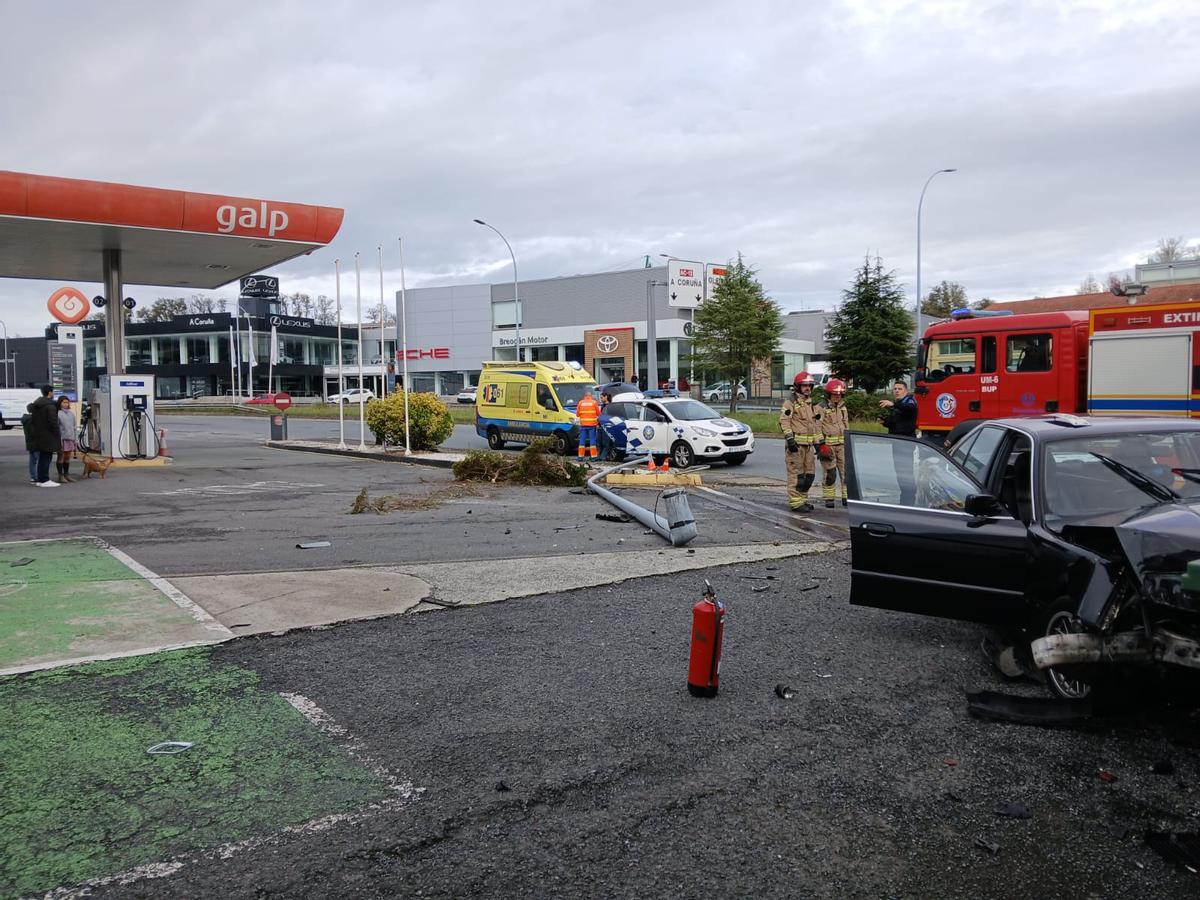 Accidente en Perillo