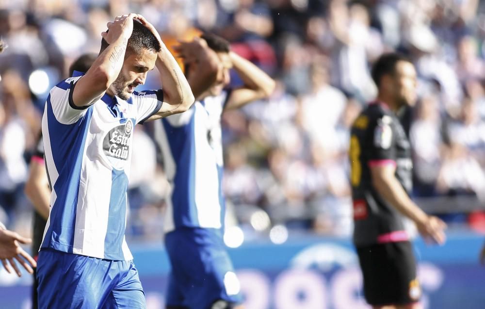 El Dépor cae en Riazor ante el Espanyol