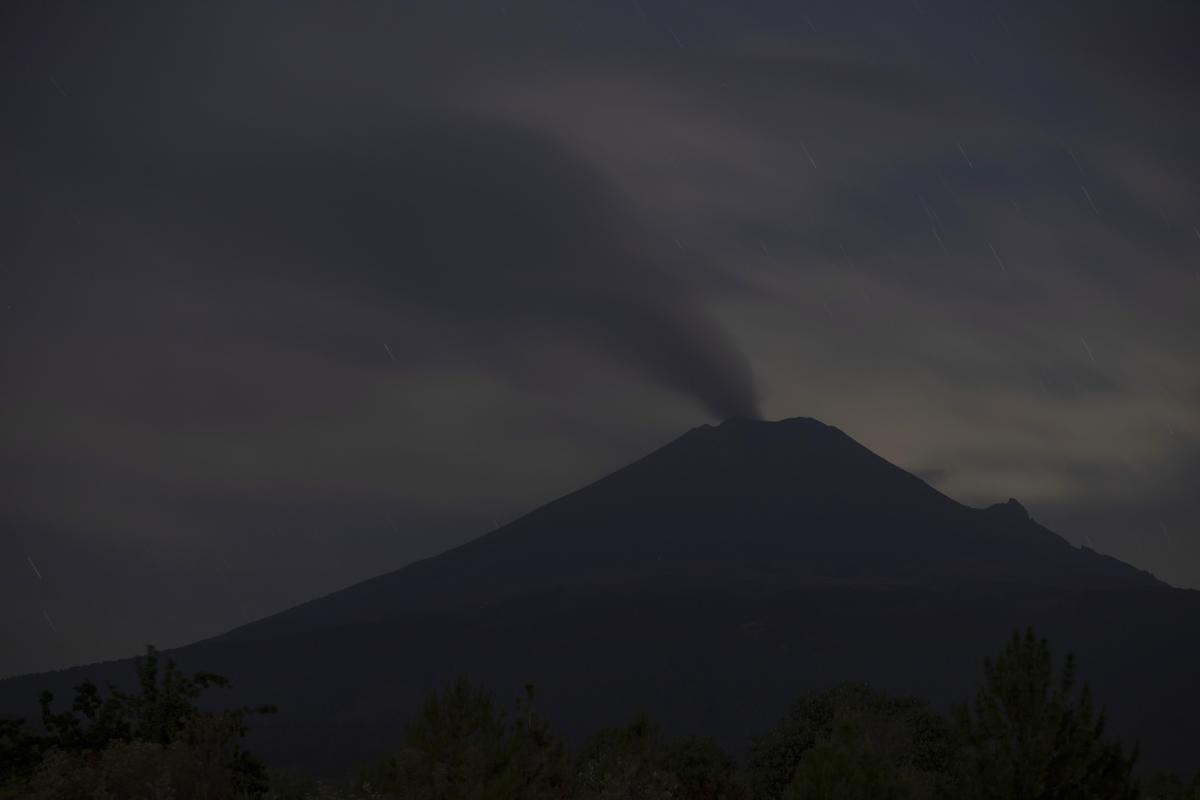 Alerta en México por la actividad del volcán Popocatepetl