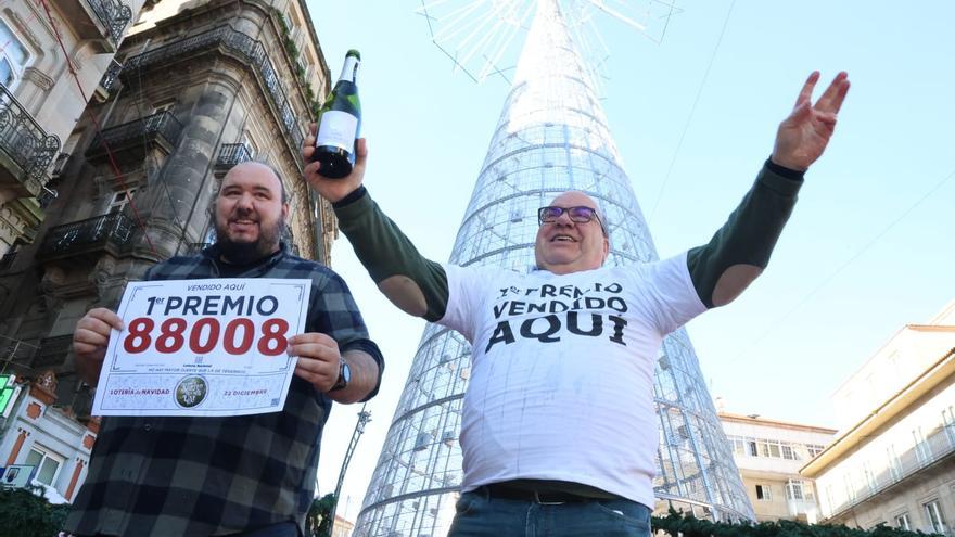 Lluvia de más de dos millones de euros en Vigo