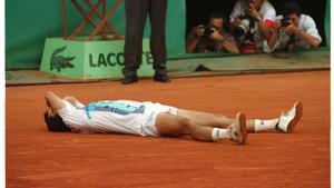 Sergi Bruguera gana el título de Roland Garros ante Jim Courier