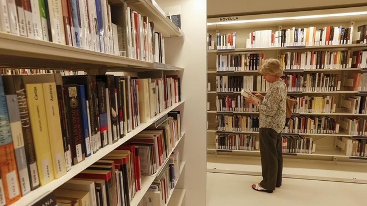 Biblioteca municipal Sant Gervasi-Joan Maragall.