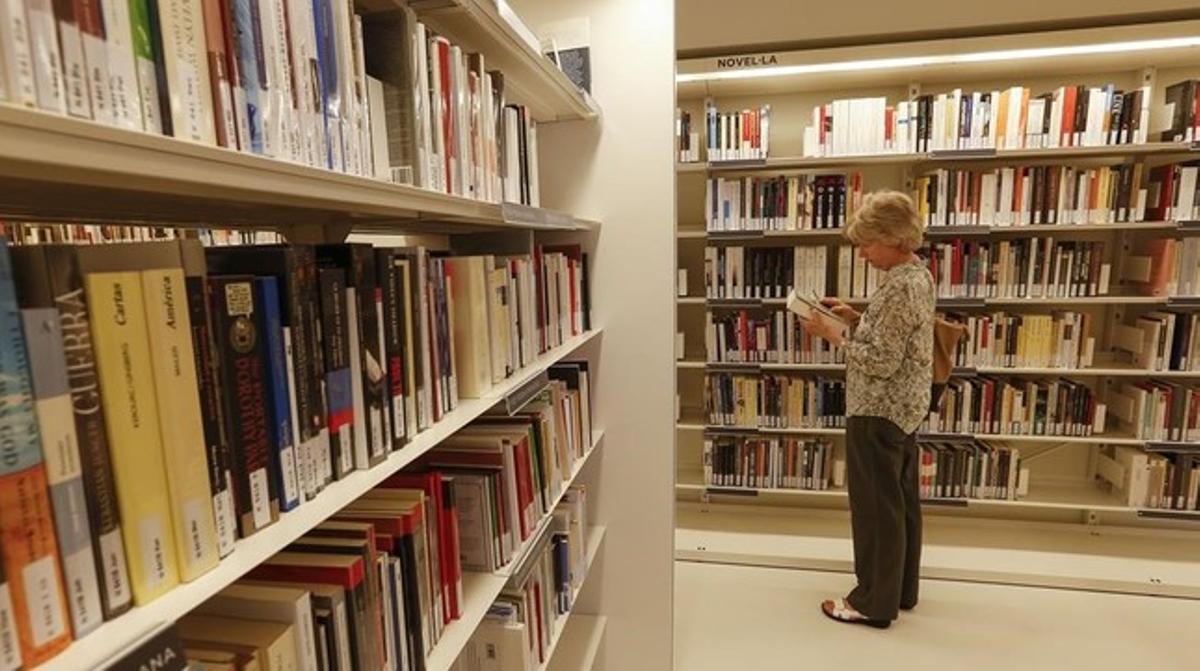 Biblioteca municipal Sant Gervasi-Joan Maragall.