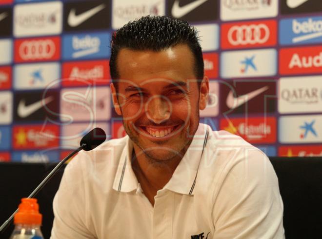 Las imágenes  de la despedida Pedro en el FC Barcelona