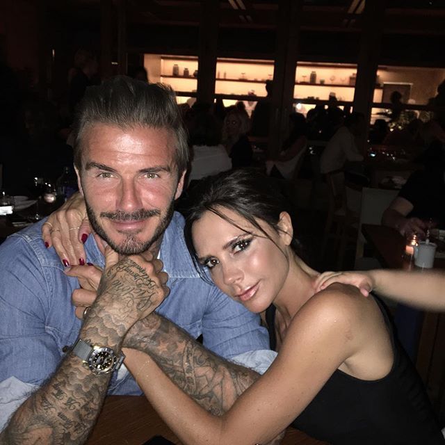 Los Beckham celebran el cumpleaños de Victoria