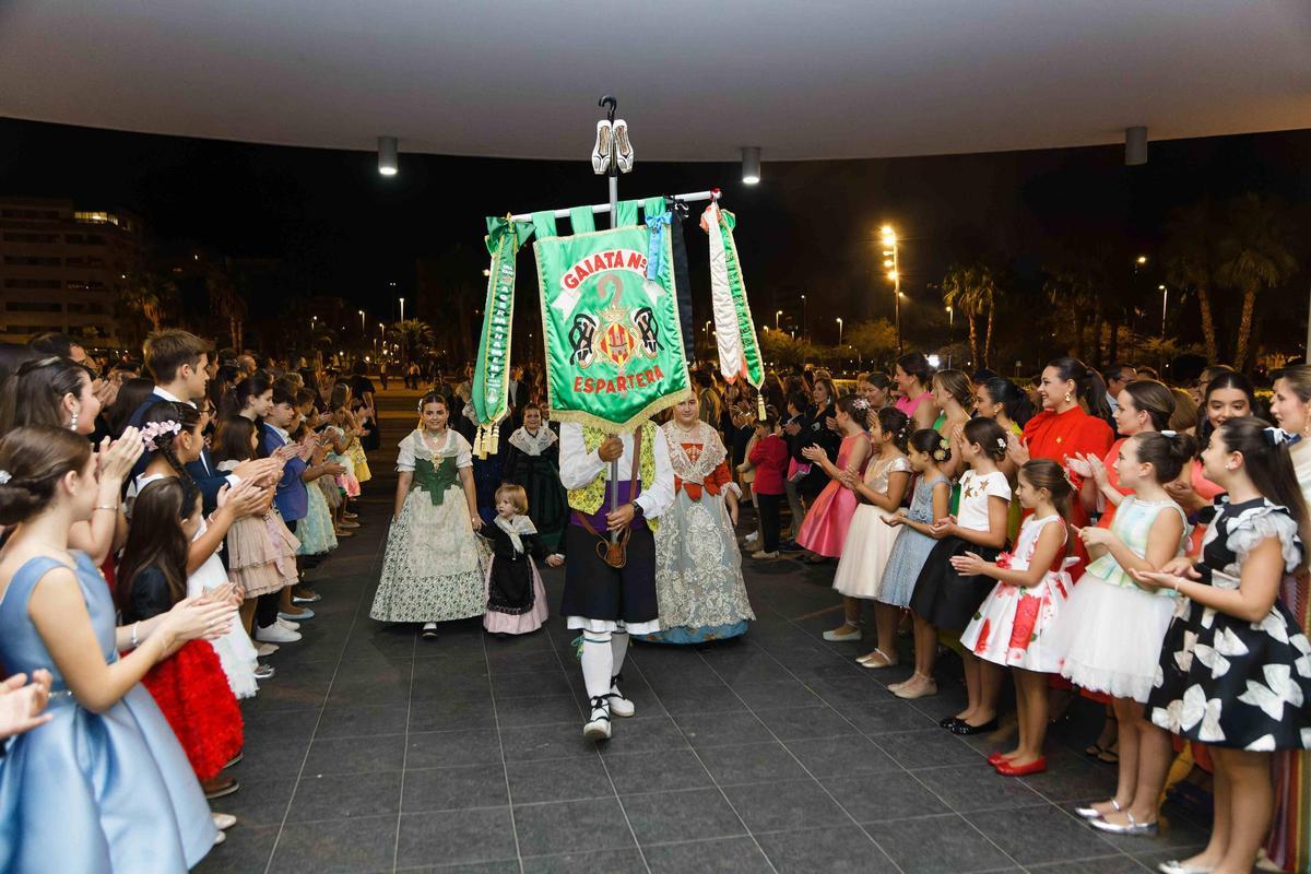 Presentación de la gaiata 9 L'Espartera en el Palau de la Festa